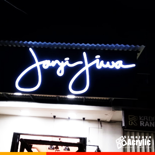 Janji Jiwa Pembuatan Neon Janji Jiwa Pembuatan Neon