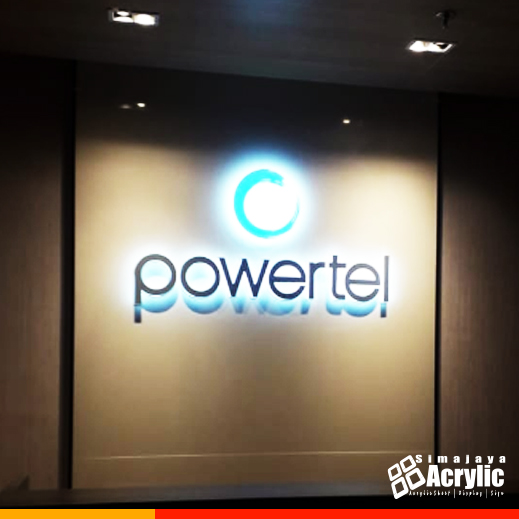 Jasa pembuatan neon box Neon Box Powertel